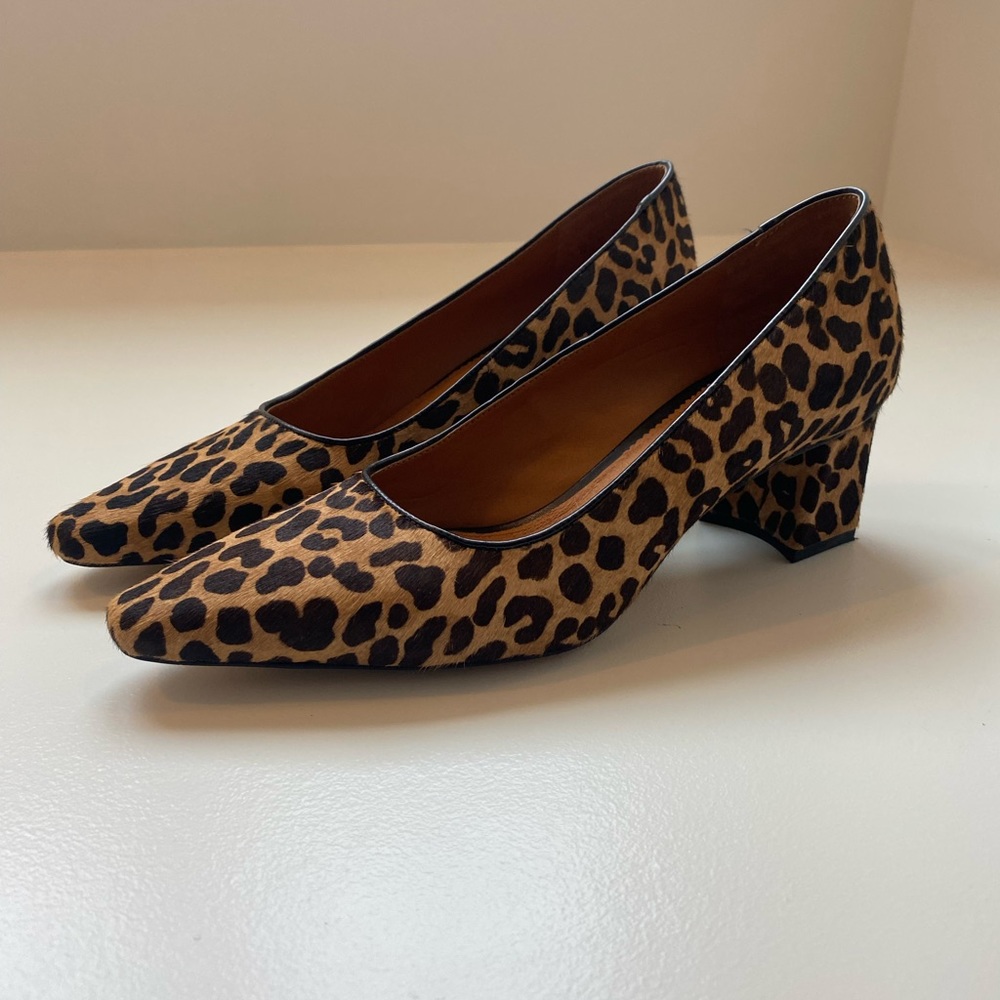 Franco Sarto ladies size 9 calf hair heels. Heels are 2 inches only worn once.